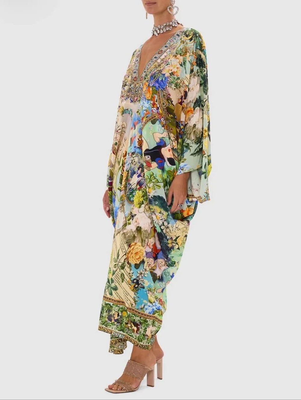 Camilla T Shape Long Kaftan - The Kindest One Of All - Picture 3 of 16